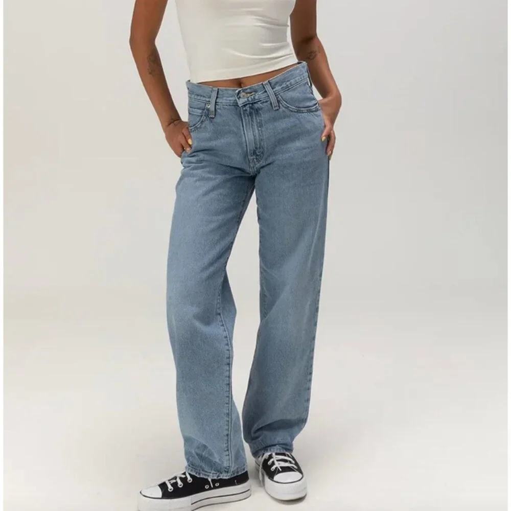 Levi's 94' Baggy Jeans Light Wash Size 25 x 28